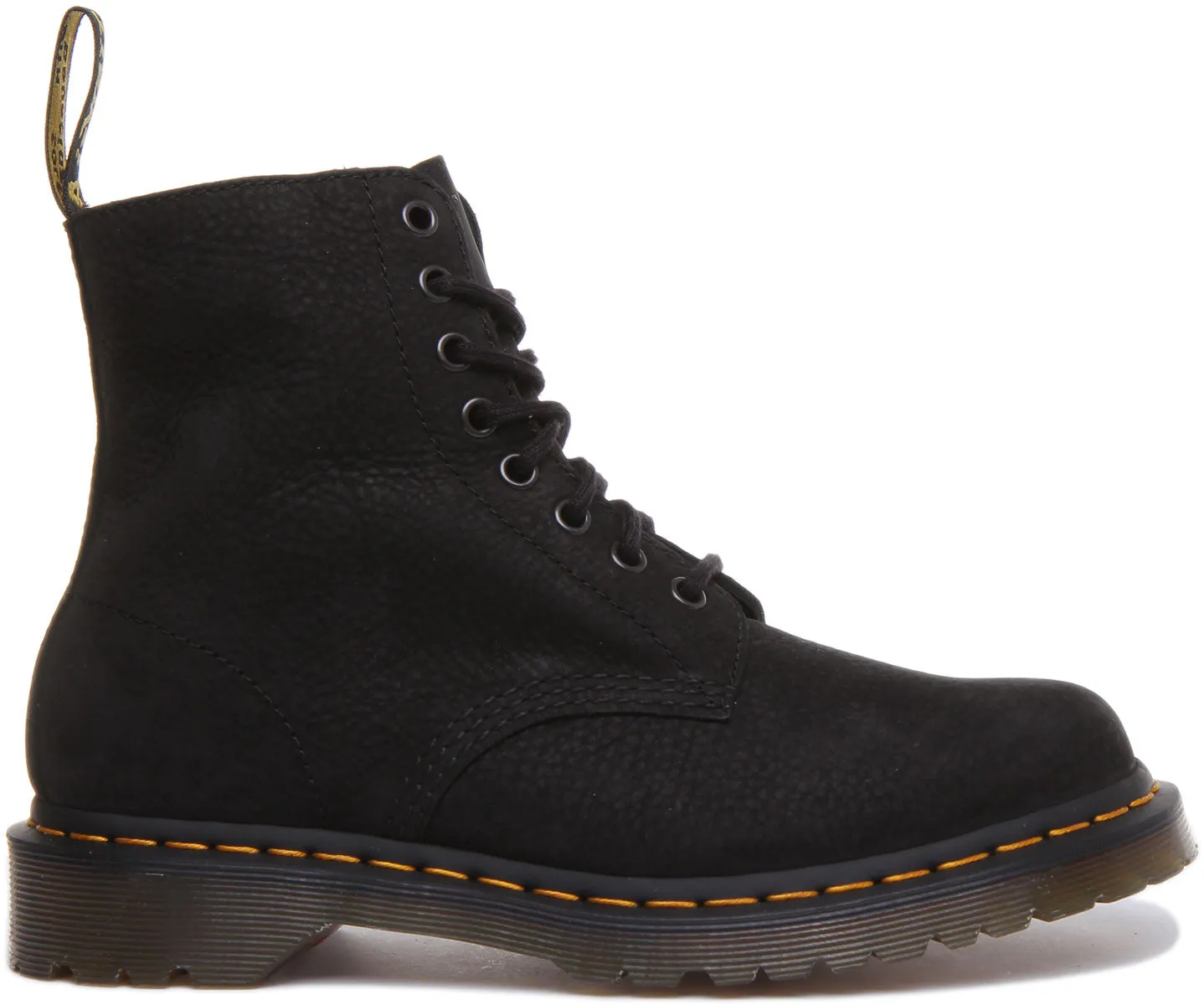 Dr Martens 1460 Pascal In Black Milled Water Resistant Leather