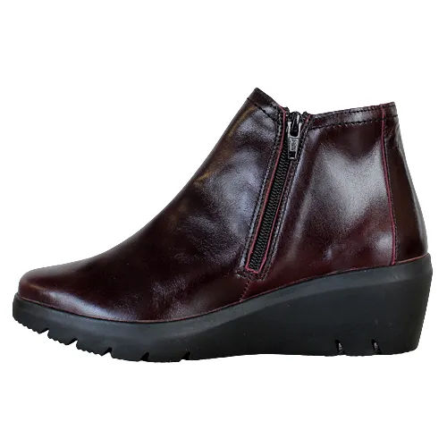 Dubarry Wedge Boots - Jace - Burgundy