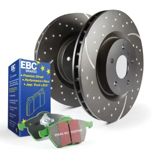 EBC Brakes S10KF1269 S10 Kits Greenstuff 2000 and GD Rotors