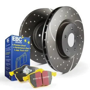 EBC Brakes S5KR1313 S5 Kits Yellowstuff And GD Rotors