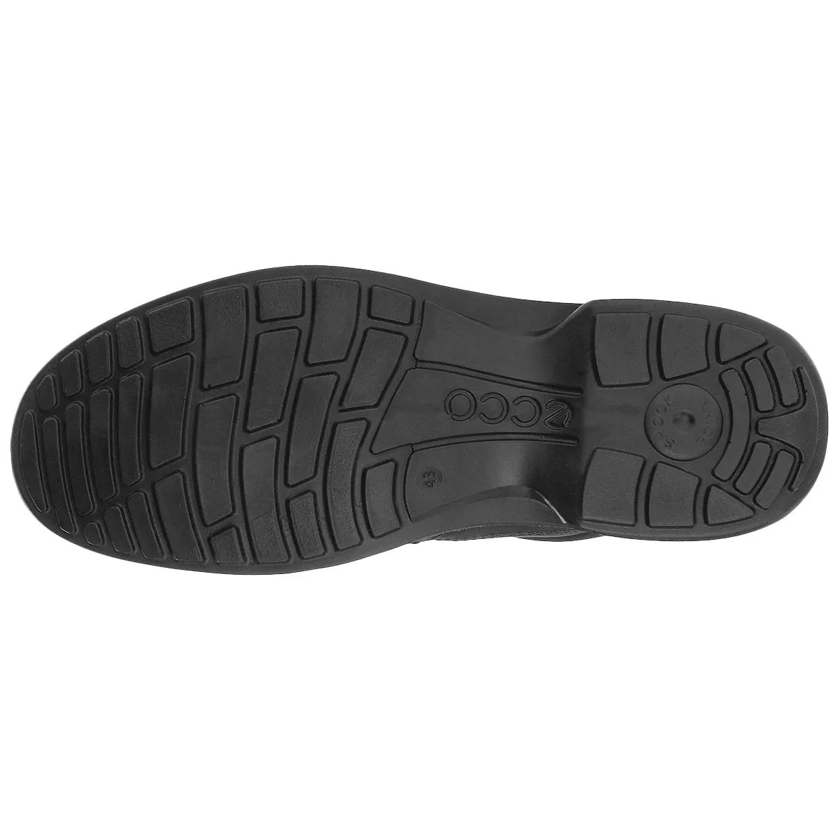 Ecco Mens Shoes Turn Lace-Up Low-Profile Nubuck - UK 8-8.5
