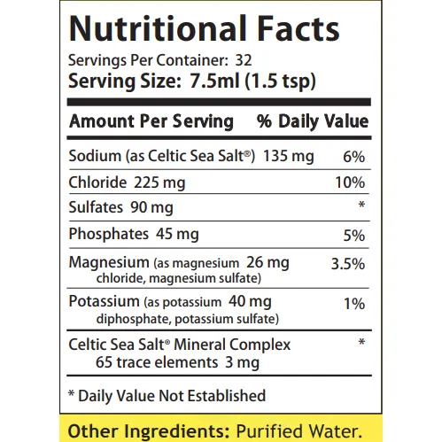 ElectroLyve Liquid 8 fl. oz. by Celtic Sea Salt