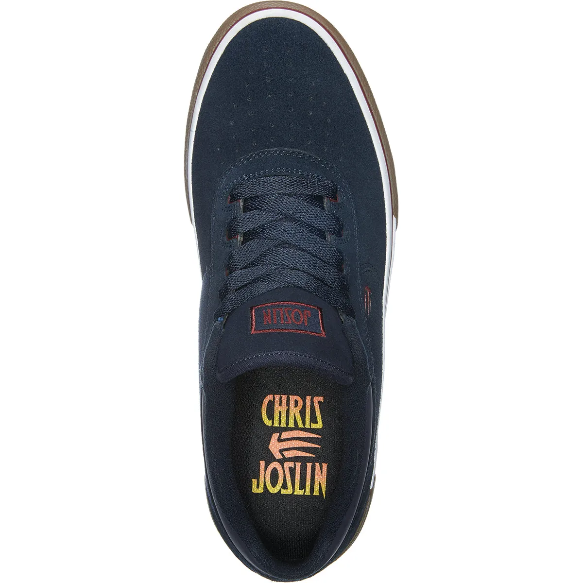 Etnies Chris Joslin Vulc Skateboard Shoe - Navy/Gum/White