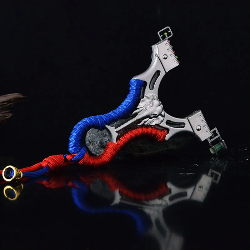 Fast Pressure Alloy Elephant Design Slingshot For Outdoor Sports And Fishing Adventures
