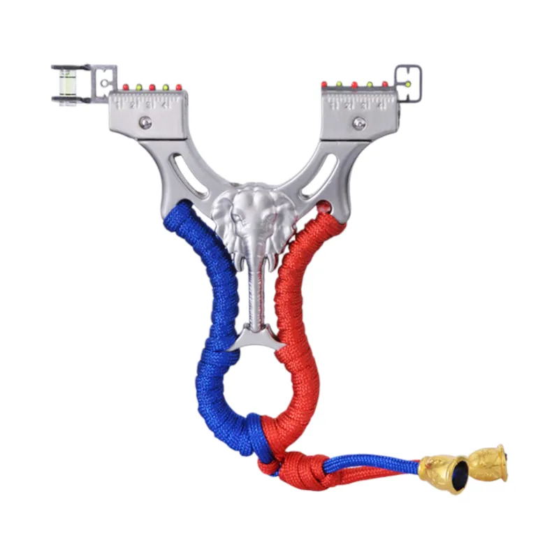 Fast Pressure Alloy Elephant Design Slingshot For Outdoor Sports And Fishing Adventures