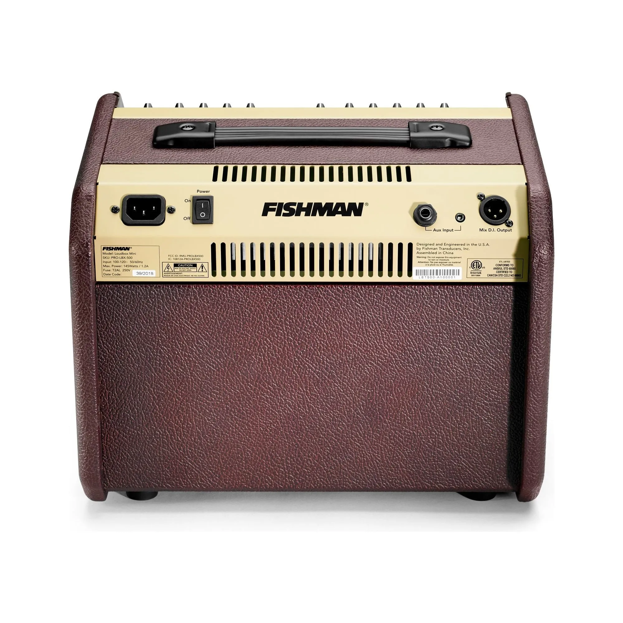 Fishman Loudbox Mini Bluetooth 60W Acoustic Combo Amplifier