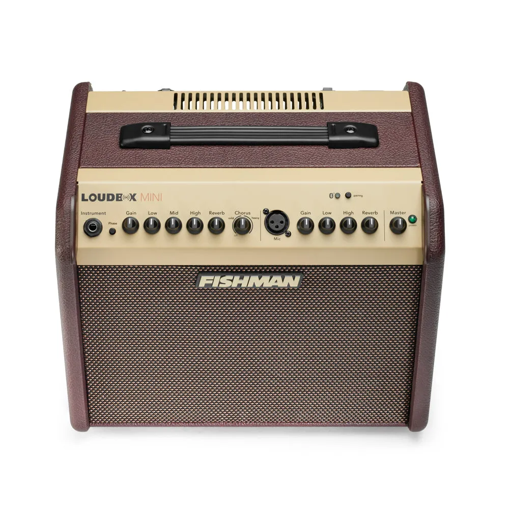 Fishman Loudbox Mini with Bluetooth Acoustic Guitar Amplifier w/ Reverb & Chorus