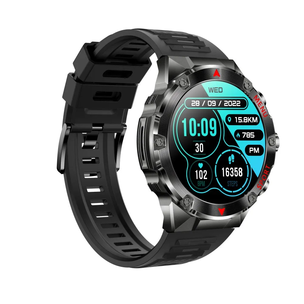 FITAOS HIGH-END AMOLED screen Blood oxygen blood Pressure Sleep monitoring 150  SPORTS modes SMARTWATCH