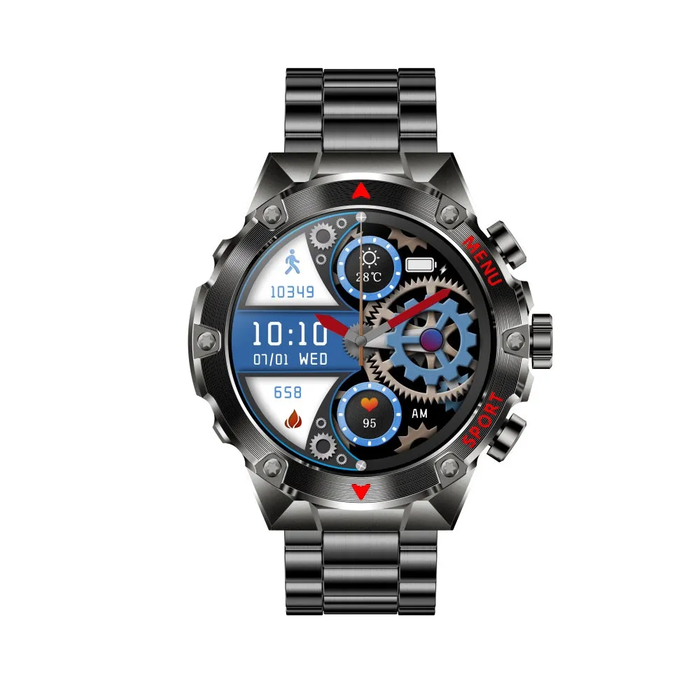 FITAOS HIGH-END AMOLED screen Blood oxygen blood Pressure Sleep monitoring 150  SPORTS modes SMARTWATCH