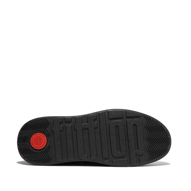 FitFlop F-mode suede flatform zip ankle boots