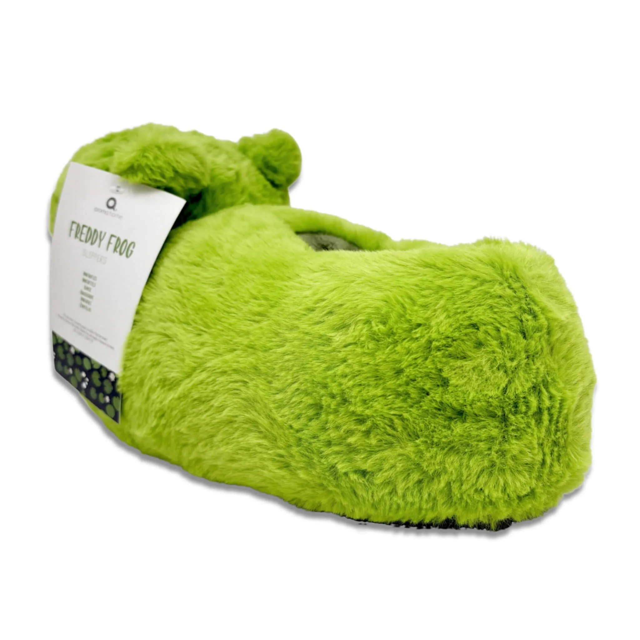 Freddy The Green Frog Novelty 3D Slippers