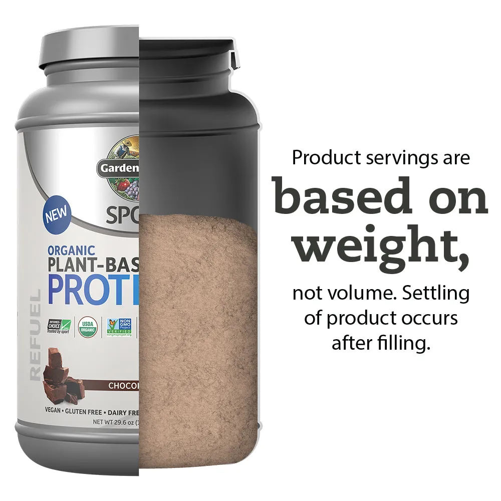 Garden of Life SPORT Organic Plant-Based Protein Powder - Chocolate (840g)