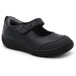Garvalin Girls School Shoe 211700-A Black