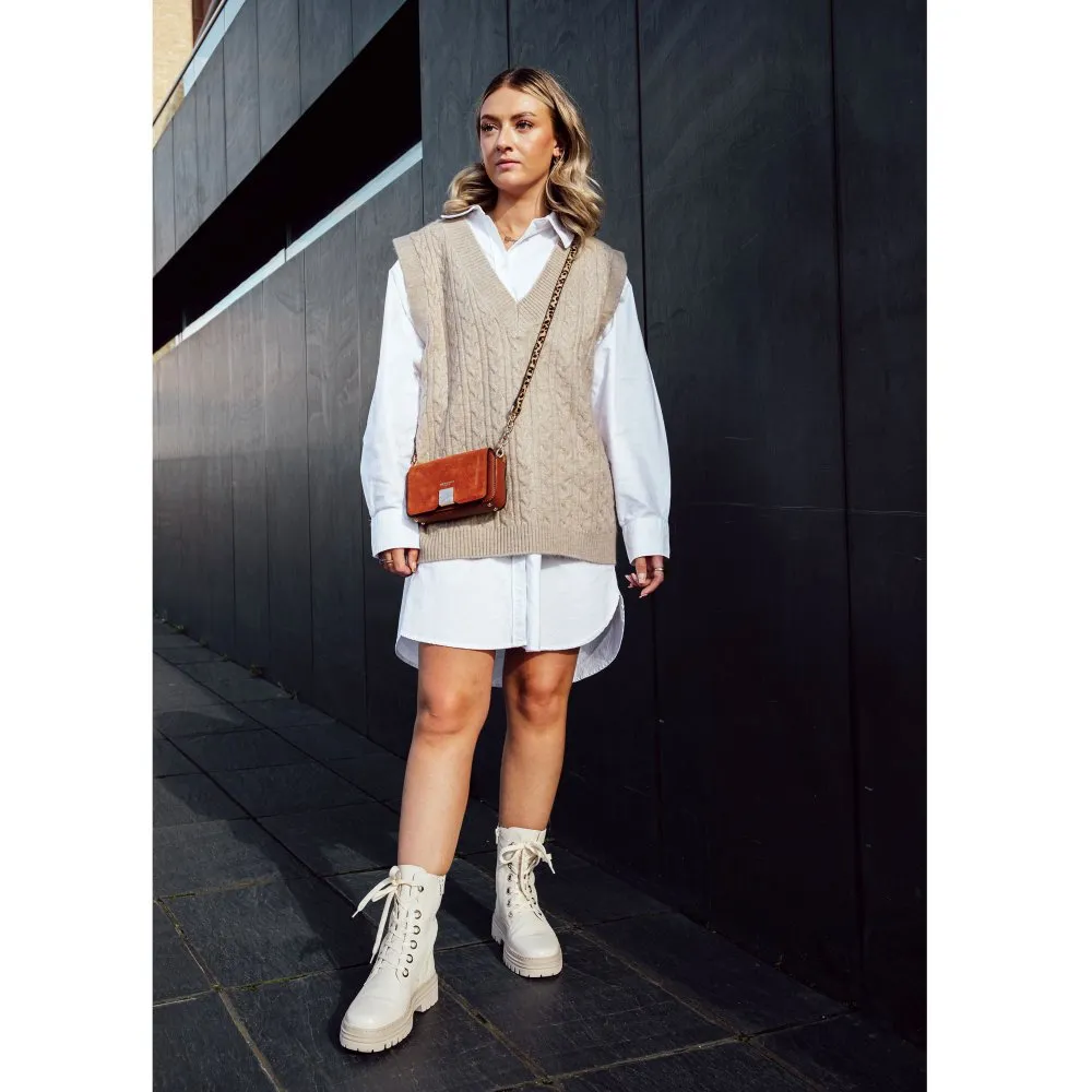 Genoa Panna Ankle Boots