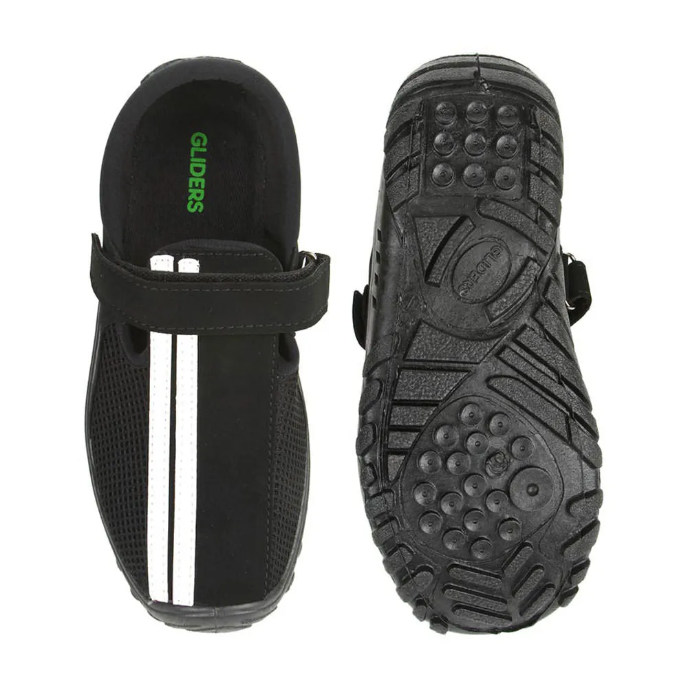 Gliders (Black) Casual Slip on Shoes For Men NEWCLARK By Liberty