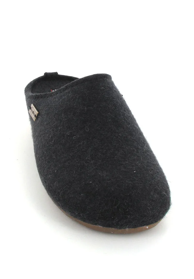 HAFLINGER® Wool Felt Slipper | Everest Fundus, Graphite