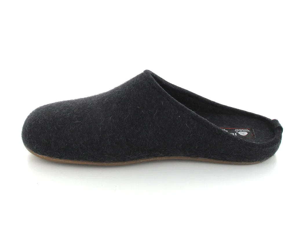 HAFLINGER® Wool Felt Slipper | Everest Fundus, Graphite
