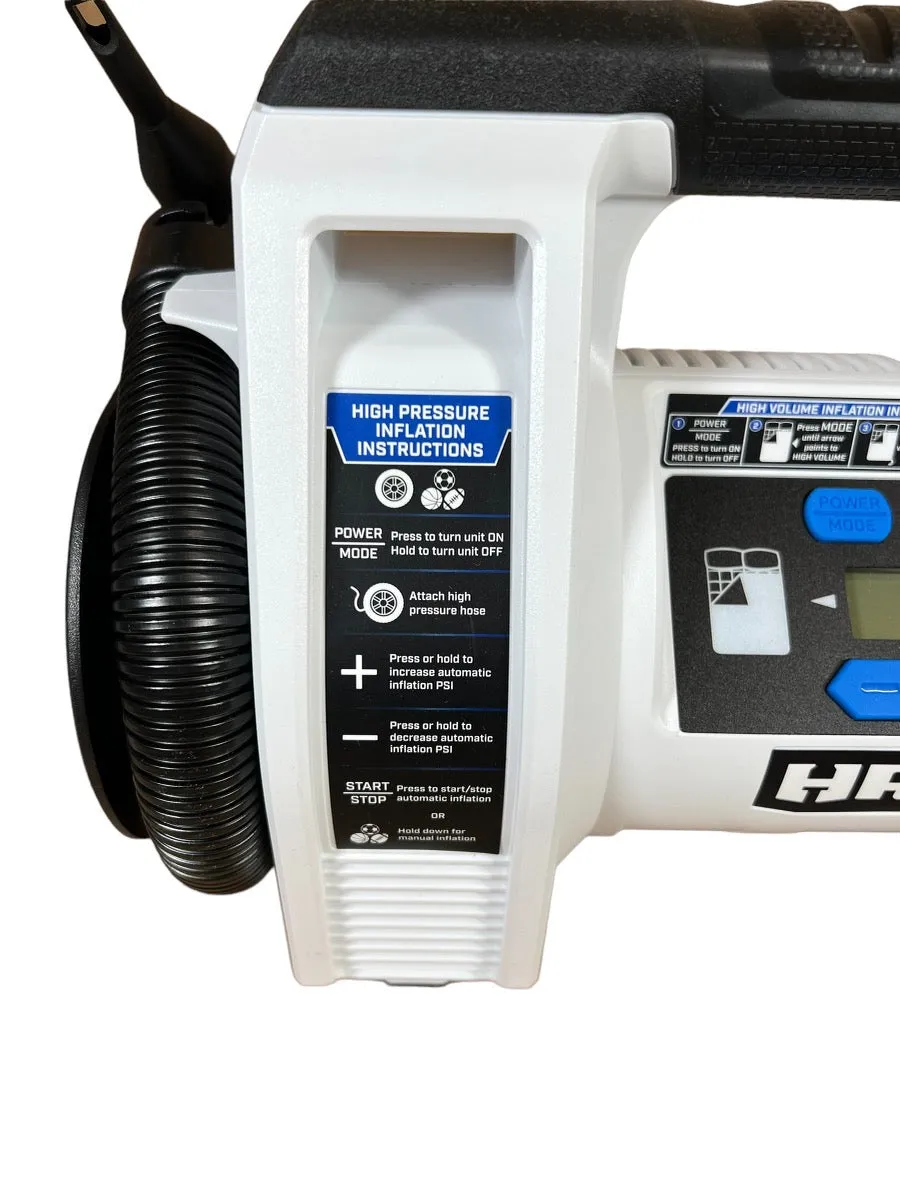 HART 20-Volt Cordless Air Pump Dual Function Digital Inflator (Tool Only)