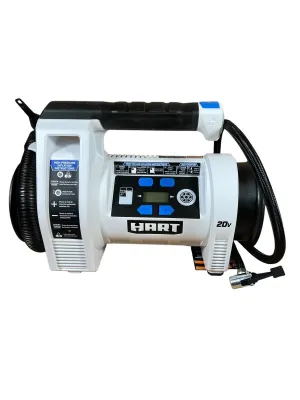 HART 20-Volt Cordless Air Pump Dual Function Digital Inflator (Tool Only)