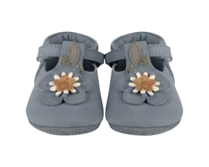 Heidi Shoes | Forget Me Not | Petrol Nubuck