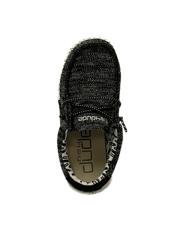 Hey Dude 130134735 Youth Wally Shoe Sox Skater - 6