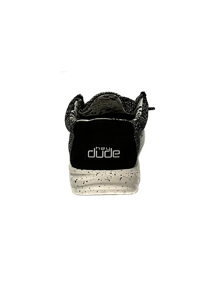Hey Dude 130134735 Youth Wally Shoe Sox Skater - 6