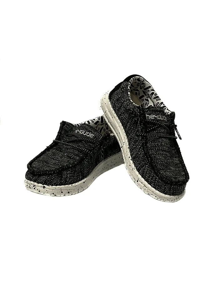 Hey Dude 130134735 Youth Wally Shoe Sox Skater - 6