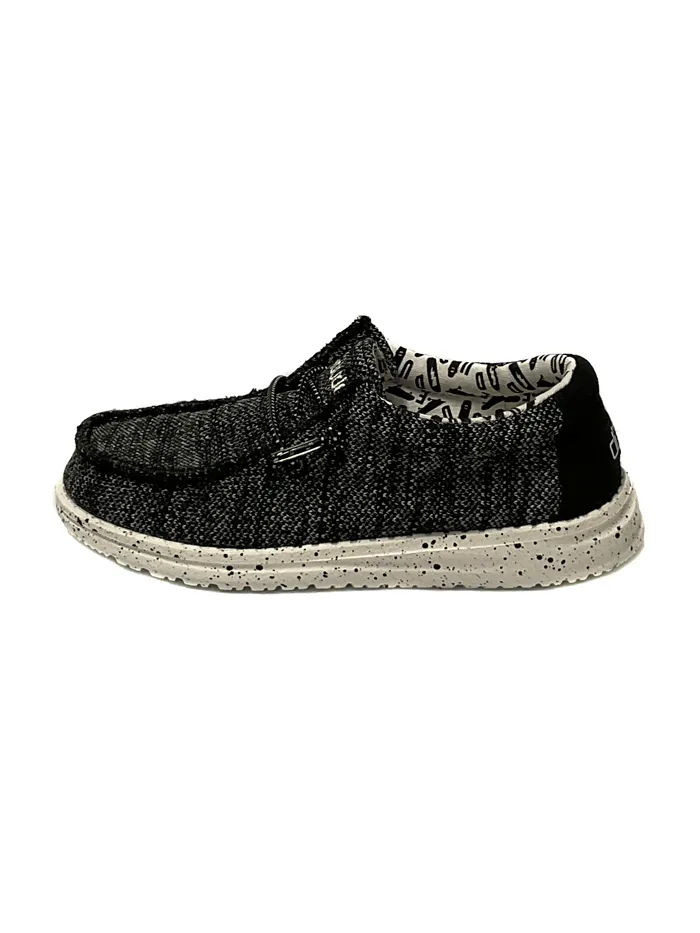 Hey Dude 130134735 Youth Wally Shoe Sox Skater - 6