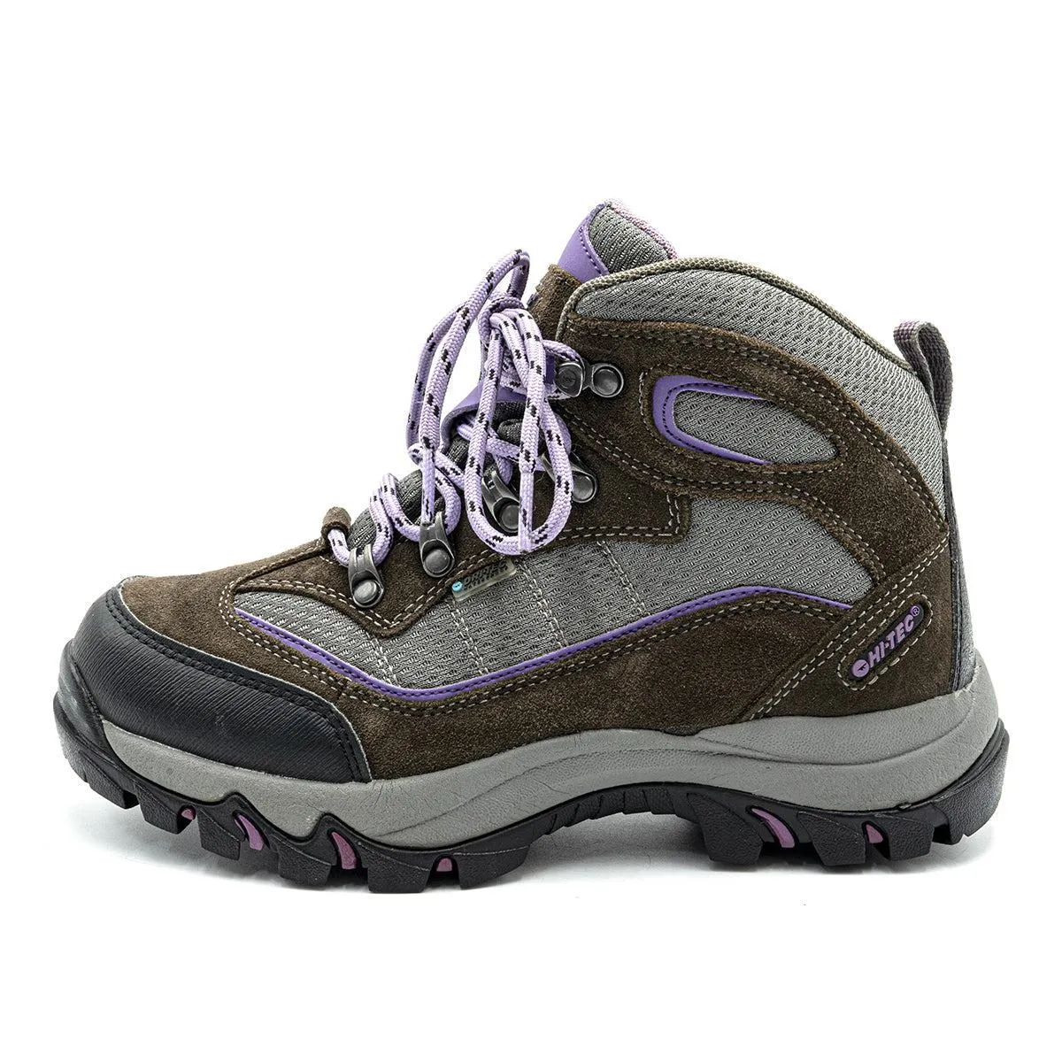 Hi Tec Skamani Waterproof Hiking Boots Fabric Grey Colour For Women