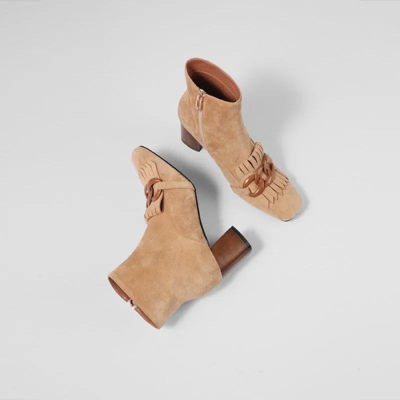 Janice Handmade Ankle Boots