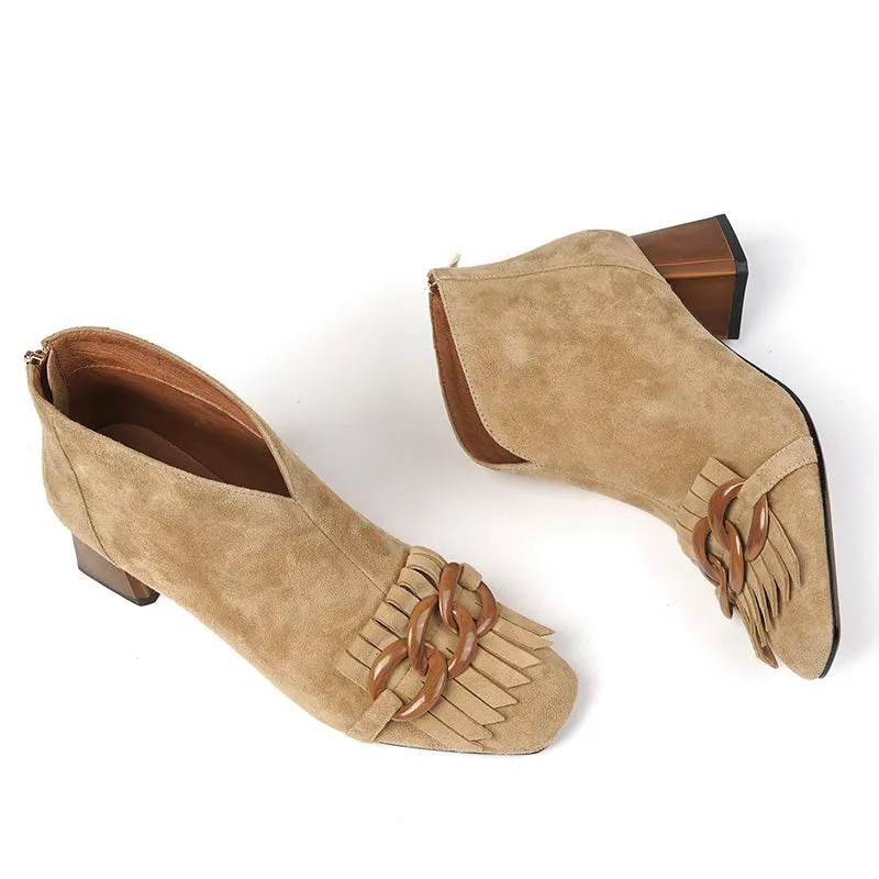 Janice Handmade Ankle Boots
