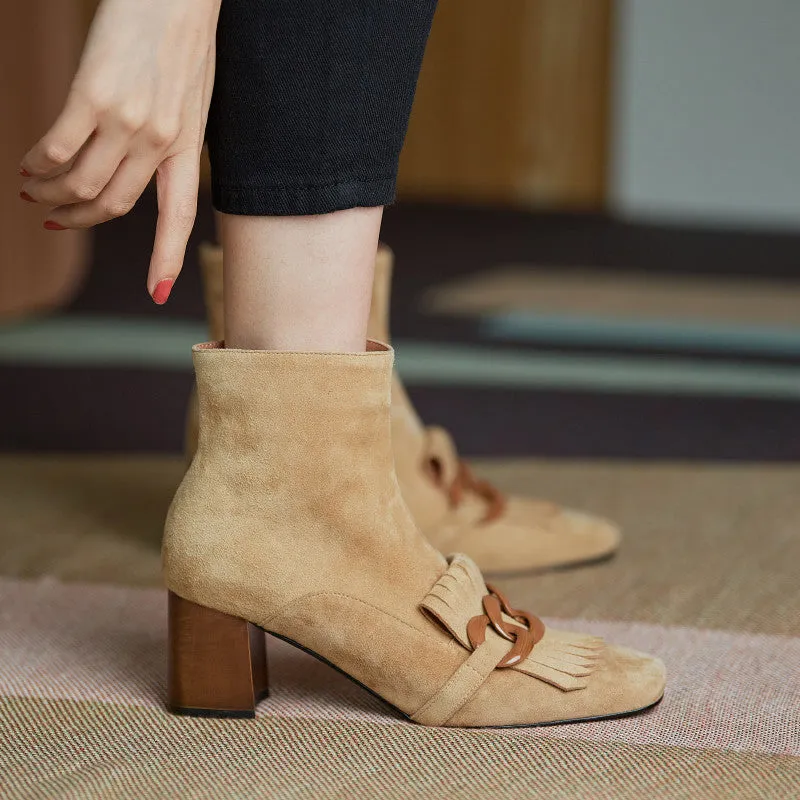 Janice Handmade Ankle Boots