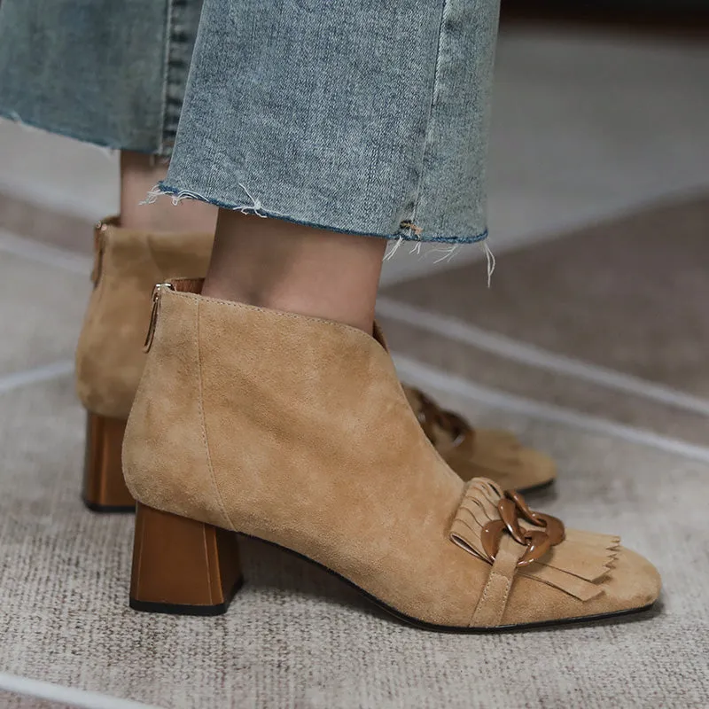 Janice Handmade Ankle Boots