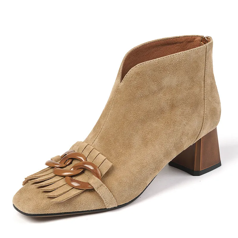 Janice Handmade Ankle Boots