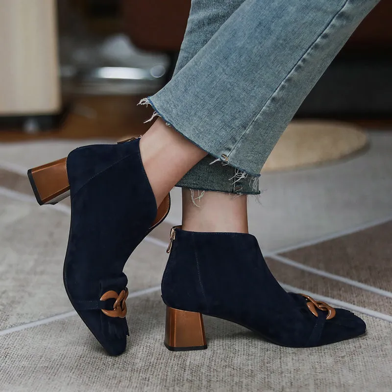 Janice Handmade Ankle Boots