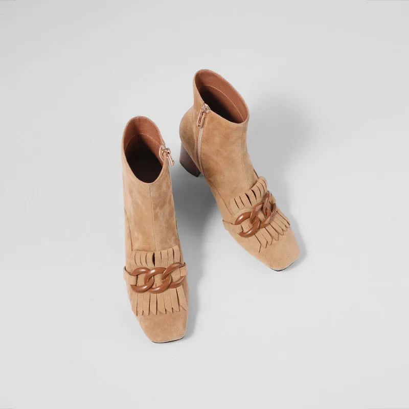 Janice Handmade Ankle Boots