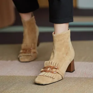 Janice Handmade Ankle Boots