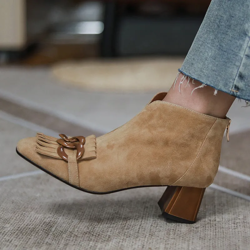 Janice Handmade Ankle Boots