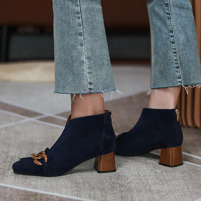 Janice Handmade Ankle Boots