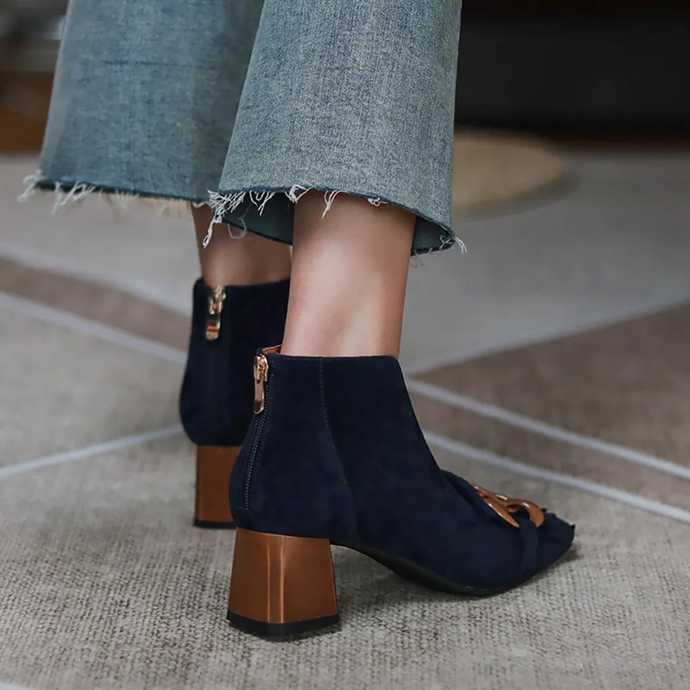 Janice Handmade Ankle Boots