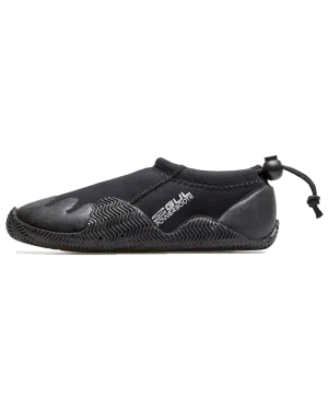 Junior Power Slipper Boots in Black