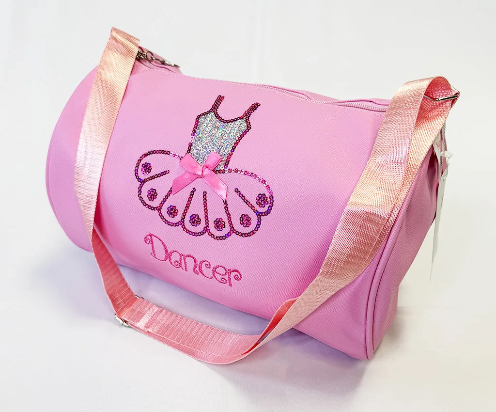 KBG Pink Dance Roll Bag with Sequins