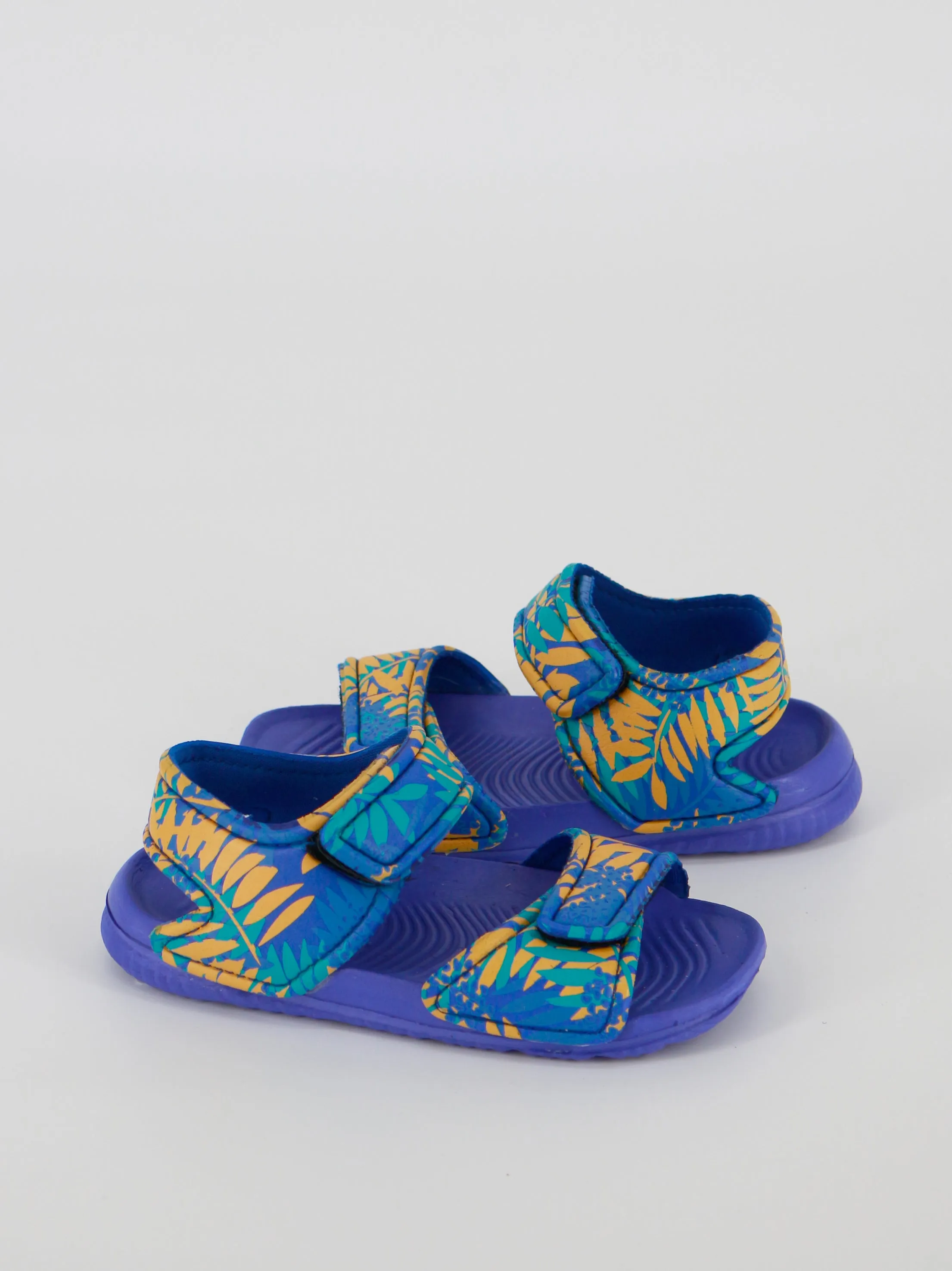 Kids Boy Graphic Printed Velcro Sandals,Multi