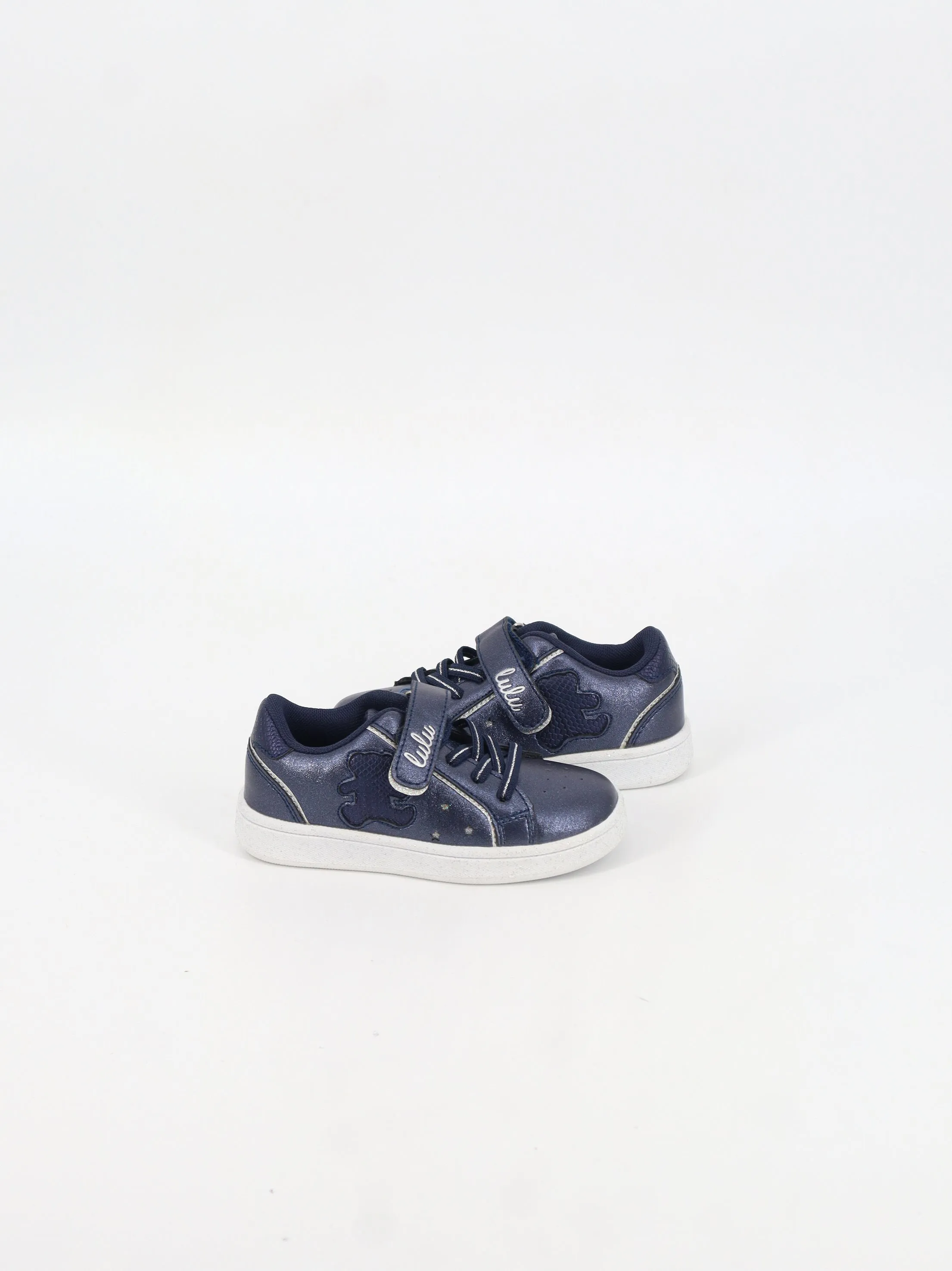 Kids Girl's Textured Shoes,Navy