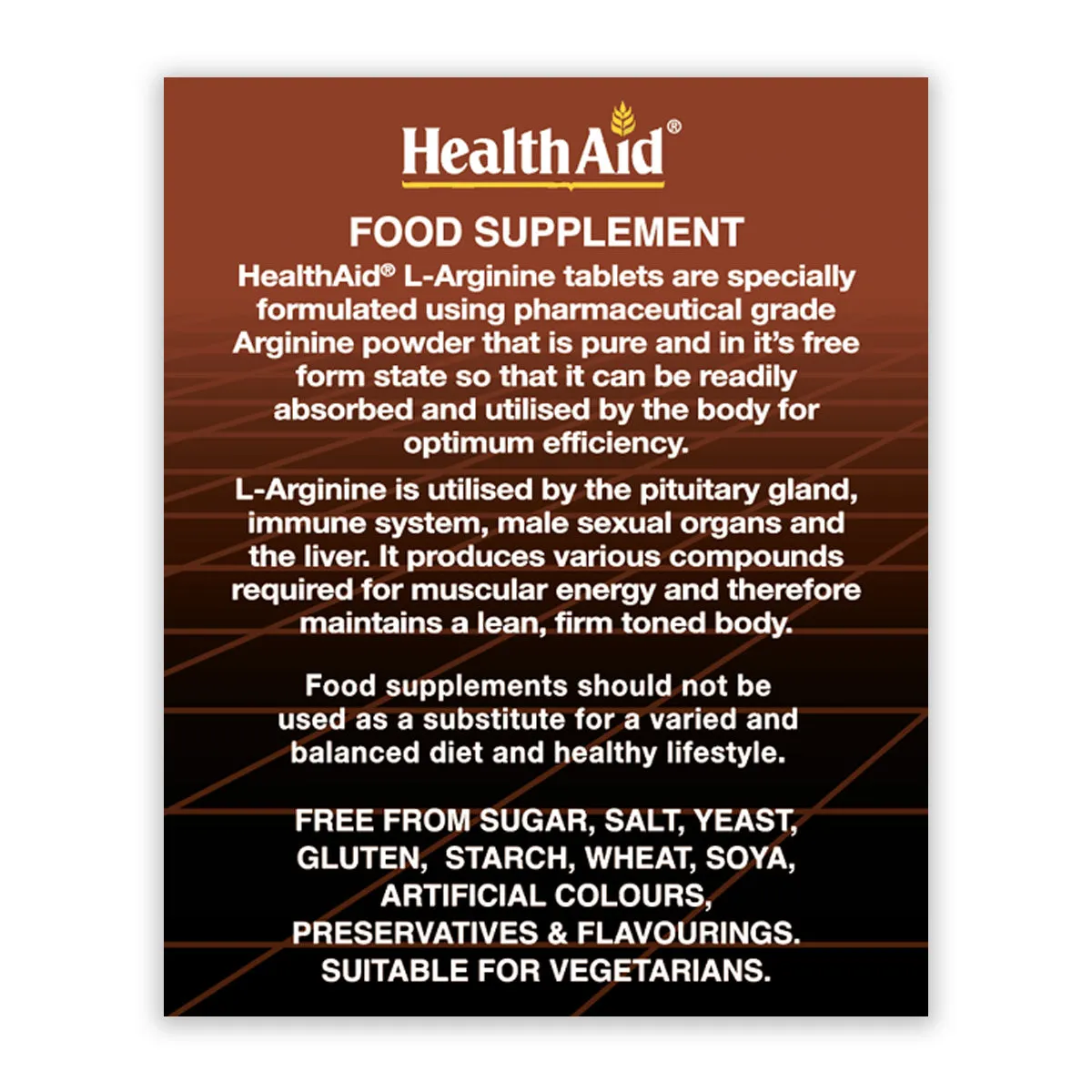 L-Arginine 500mg Tablets