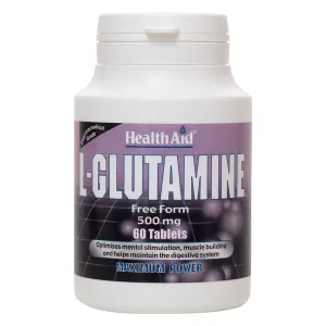 L-Glutamine 500mg   Vitamin B6 Tablets