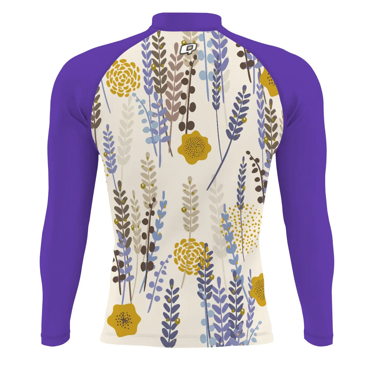 Lavender V1 - Men's Surf UPF50  Long Sleeve Rash Guard