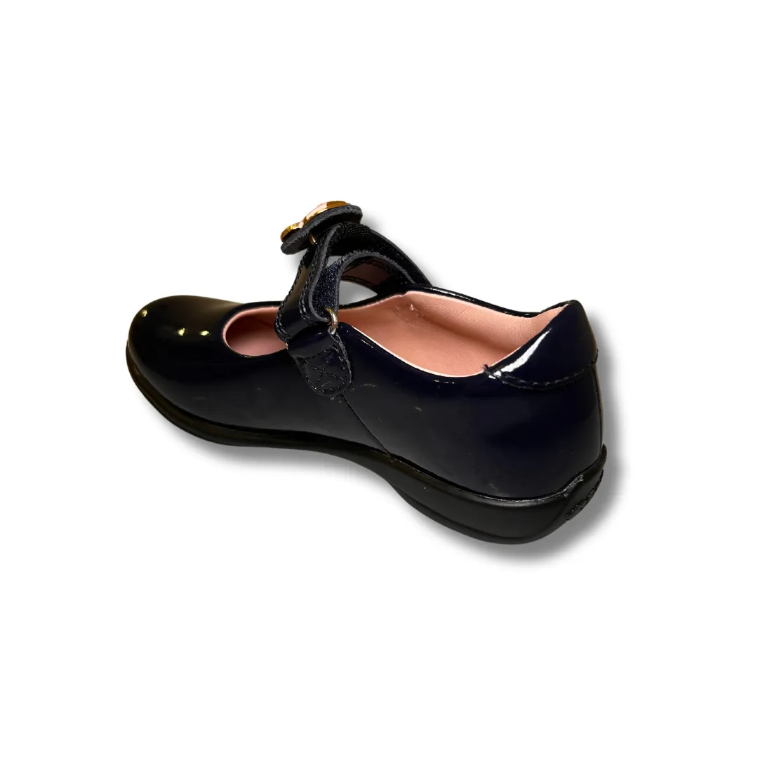 Lelli Kelly Girls School Shoe Carrie2 Blue Patent