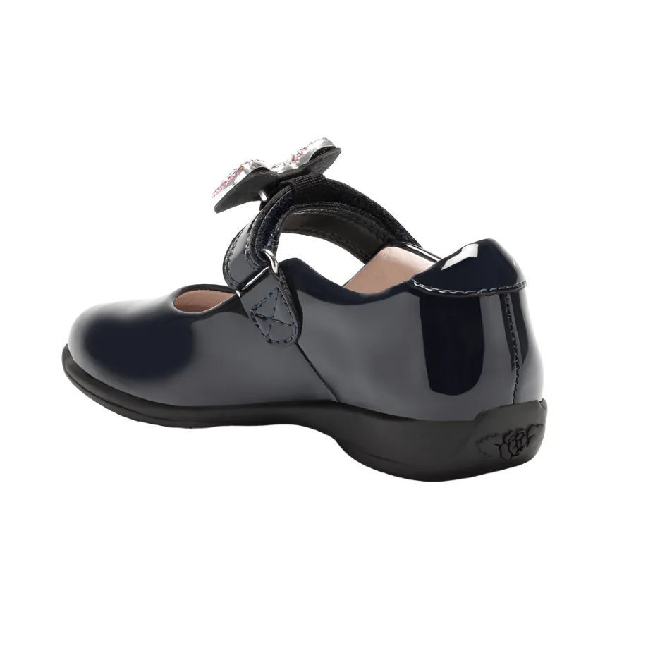 Lelli Kelly Girls School Shoe Erin 2 Blue Patent