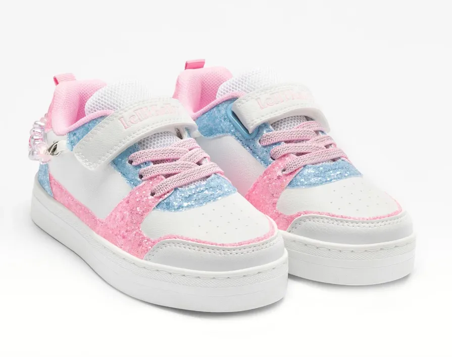 Lelli Kelly Girls Sneaker Gioello New White/Rosa